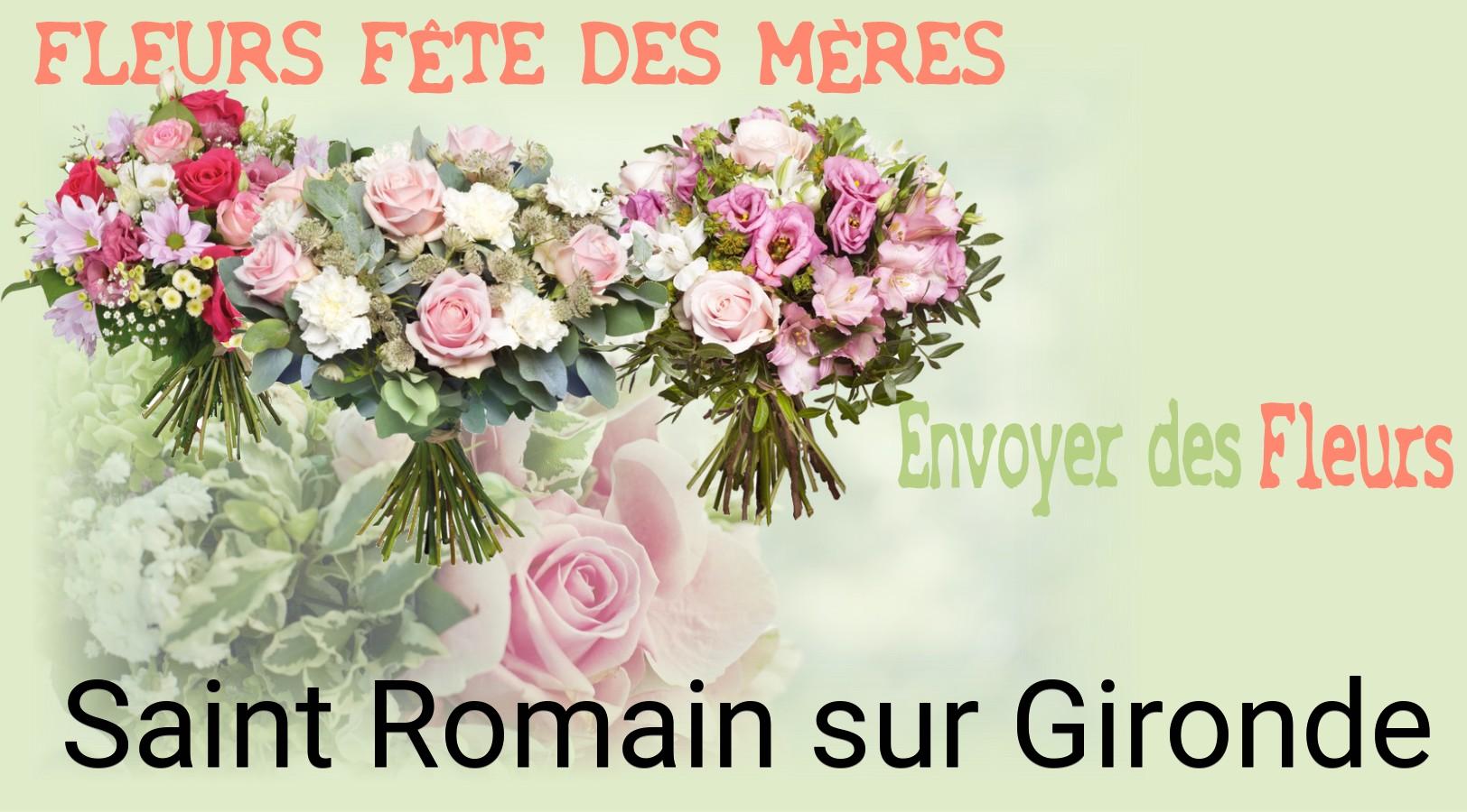 Bouquet de Fête des Mères livré à Saint-Romain-sur-Gironde